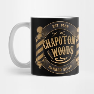 Chapoton Woods Barber Shop Mug